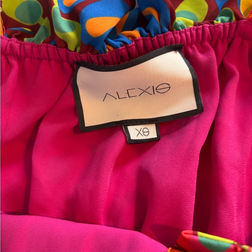 Alexis Multicolour Mini Dress - Picture 6 of 10